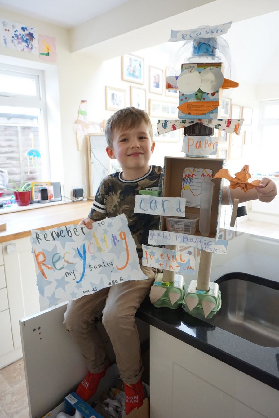 Home Recycling Challenge Wastebuster